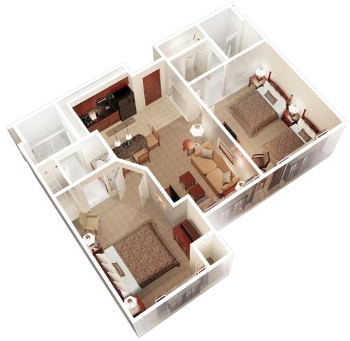 Two-Bedroom Suite