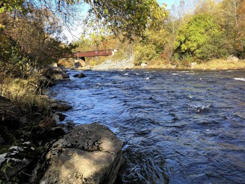 La cachette de la rivière au saumon et spa