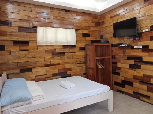 1 double bed