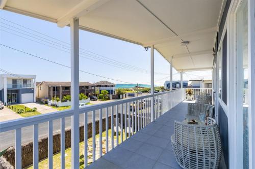 Pet friendly Anna Bay Beach Shack, 44 Ocean Avenue - fantastic 2 storey house with spectacular views in Anna Bay