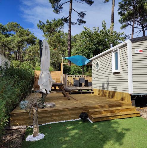 Mobile-Home 6 personnes Cap Ferret - Camping - Lège-Cap-Ferret