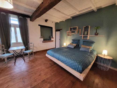 1 queen bed, 2 twin beds
