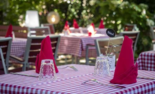 Hotel Restaurant Aux Sapins - 정원