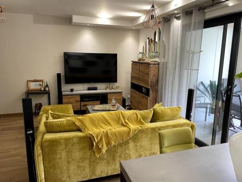 Shared lounge/TV area, Appartement calme proche Bastia in Ville-di-Pietrabugno