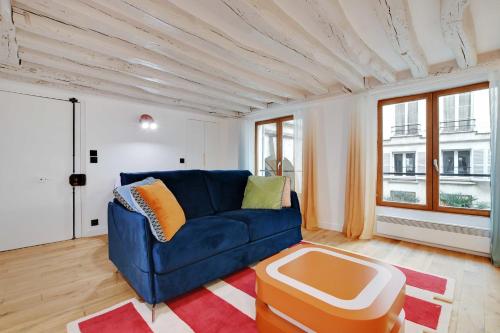 Joyful apartment 2BR6P Heart of Paris - Louvre - Location saisonnière - Paris