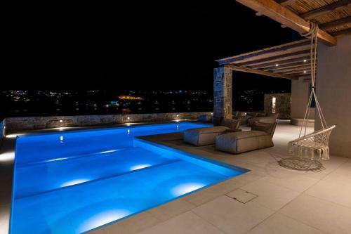 Villa Myko with heated pool in Ornos