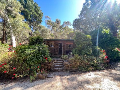 Rustic miners cabin in Faraday