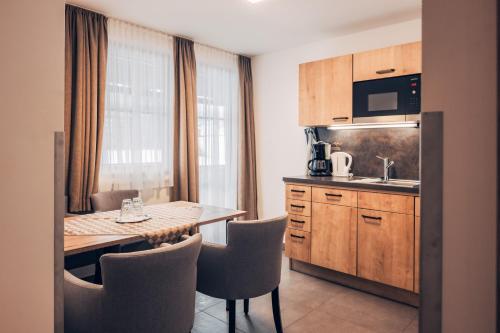 keuken, Ferienwohnung Nassfeld - Skidepot inklusive in Hermagor