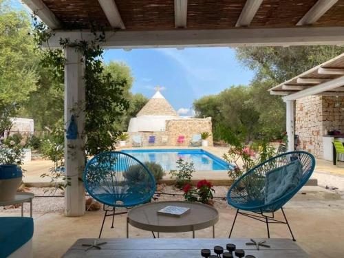 Trullo Maria-Elisabetta avec piscine pour 8 personnes