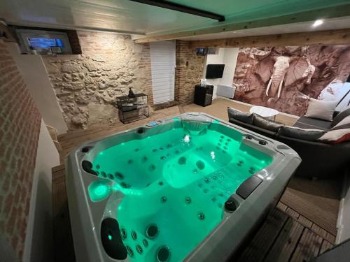 Gîte le jardin secret et Gîte au temps suspendu gîte à louer Sajas