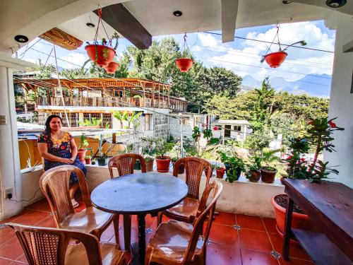Terraza/balcón, Casa Argentina in San Juan La Laguna