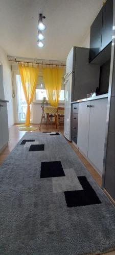 Konyha, Sweet Blue Apartment in Liman