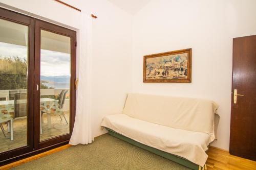 Two-Bedroom Apartment with Terrace and Sea View room in Apartments by the sea Baska Krk - 20424