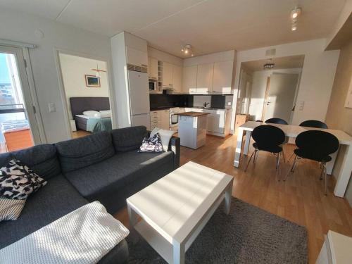 Stylish 1-bedroom apartment with Sauna nearby Airport