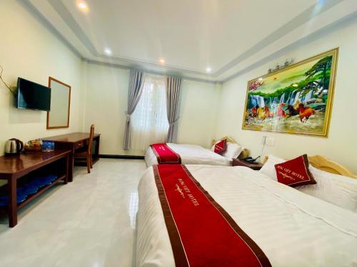 Guestroom, Khach san Hung Viet (Mang Đen) in Quyet Thang