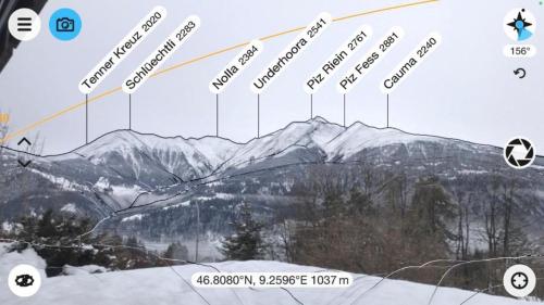 La Prada in Laax, Schweiz