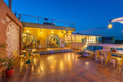 ระเบียง/ชานเรือน, Zostel Bundi in บันดิ