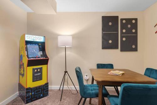 LED Foosball Table 5 Queen Beds Pac-Man Arcade