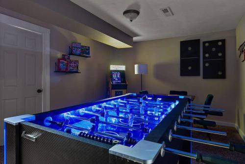 LED Foosball Table 5 Queen Beds Pac-Man Arcade