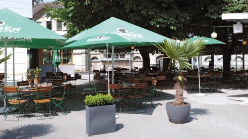 สวน, Landgasthof Hirschen in โฮเอเนมส์