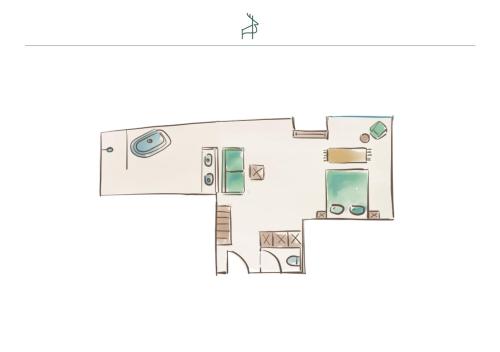 1 queen bed, 1 sofa bed