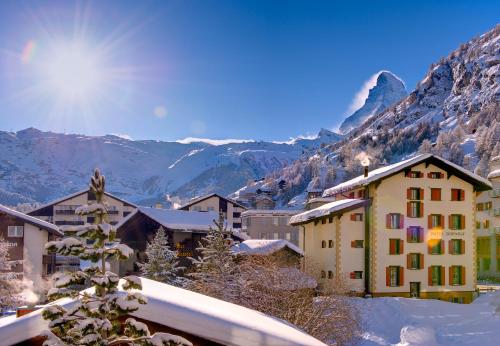 Vista exterior, Hotel Bahnhof in Zermatt