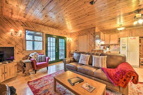 Chic Maggie Valley Cabin with Private Hot Tub! - image 7