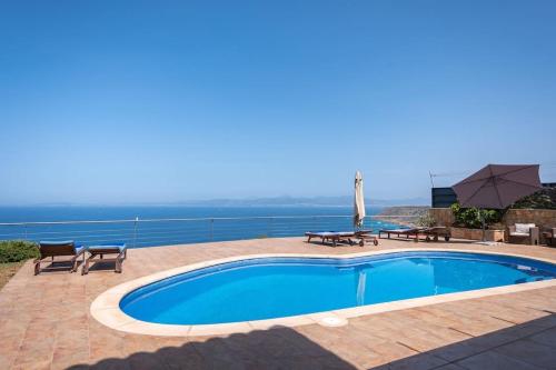Amazing sea views Villa Voramar with pool