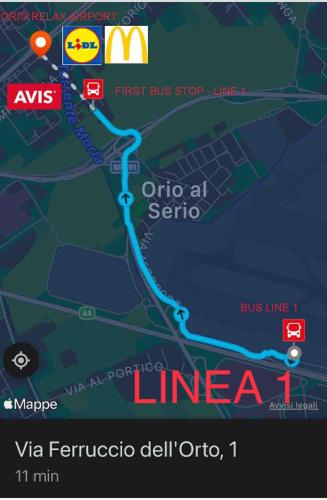Orio Relax 24h Airport 1 - 3 minute from arrival by bus, Bergamo (fotografie 6)