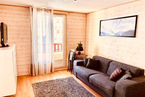 2 room apartment 200m from the slopes In the heart of the ski resort Valberg