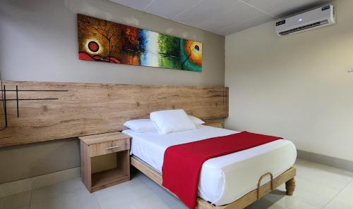 1 double bed