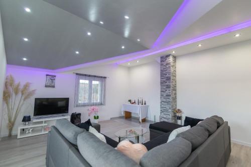 Koplietošanas atpūtas telpa ar TV, Family Villa Jelena, Cista Provo in Cista Provo