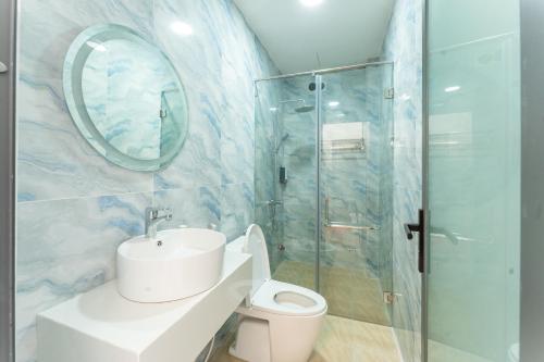 Homestay Bao Chau - Nhon Ly Quy Nhon - 샤워실