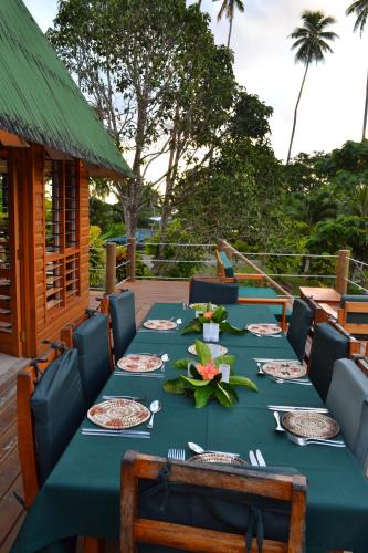 Restaurant, Daku Resort in Savusavu