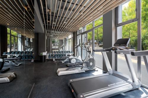 Fitness center, base-GONGTI Serviced Apartment near Embassy of Nigeria