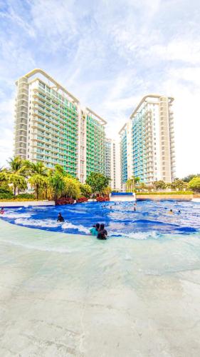 Azure Staycation with Pool View Balcony.