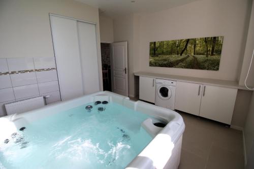 Pezsgőfürdő, Ferme d'Orsonville Gîte (Ferme d'Orsonville Gite) in Villiers-en-Biere (Ile-de-France)