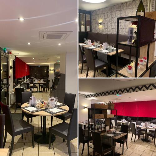Logis Hotel Restaurant Le Moulin de la Coudre - 레스토랑