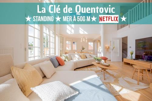 La Clé de Quentovic ◎ Duplex de 150 m2 ◎ Standing - Location saisonnière - Le Touquet-Paris-Plage
