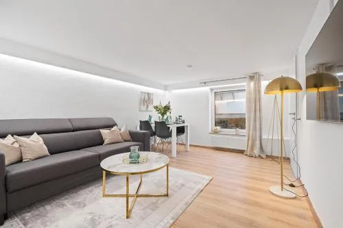 Ferien-Apartment Zaunkönig - mit priv Strandzugang - Soutterrain in Friedrichshafen, Deutschland