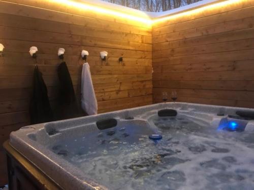 Spa, Maison familiale avec spa et accès au fleuve (Maison familiale avec spa et acces au fleuve) in Beaumont (QC)