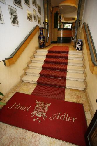 Entrada, Hotel Adler in Milan