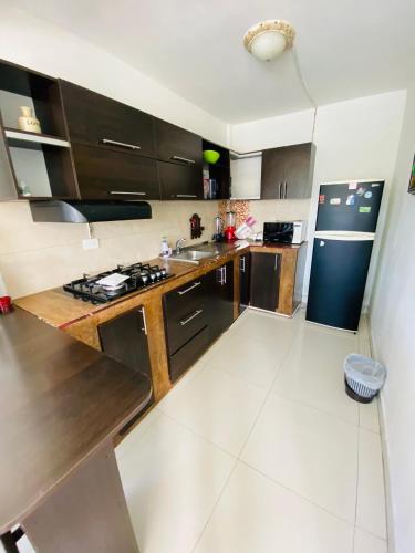 ห้องครัว, Apartamentos Sweet Island in ลาโลมา