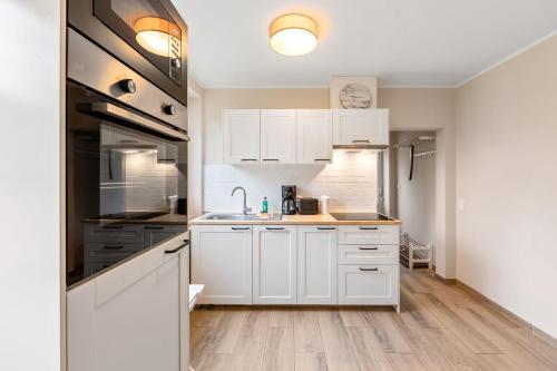 مطبخ, Natura Ferienpark - Bungalows am Grimnitzsee Schorfheide in جوشيمستال