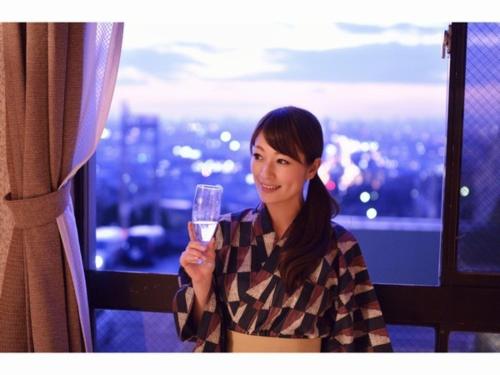 Hotel Seiryu Japanese Spa inn with spectacular view in Osaka