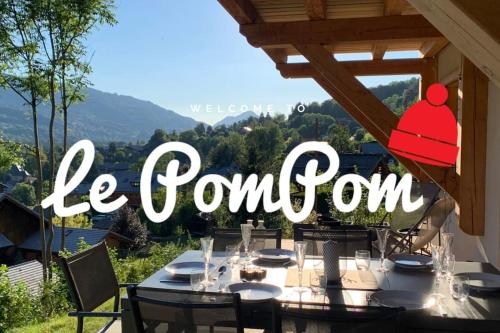 Pom Pom, 3 bedroom apt with stunning mountain views-Samoëns - Location saisonnière - Samoëns