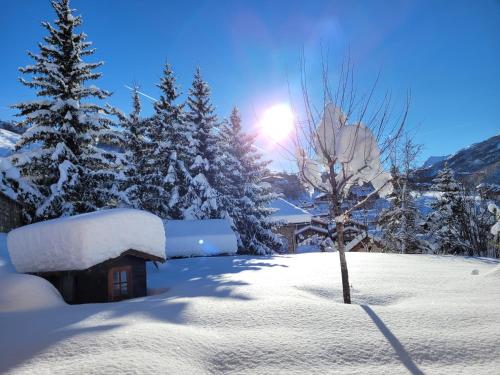 Chalet Coquelicot confort cosy au coeur du village de Saint Martin