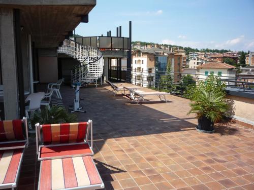 Erkély/terasz, Hotel Montecarlo in Chianciano Terme
