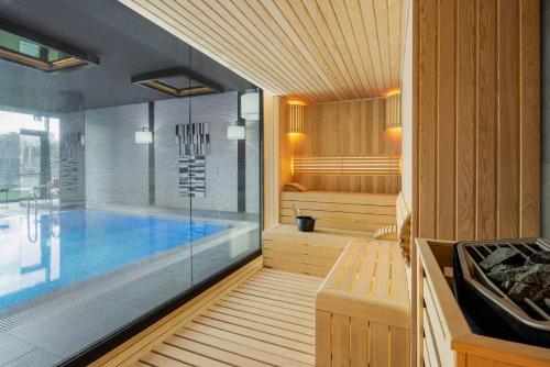 Sauna, Mövenpick Living Istanbul Camlivadi in Kagithane
