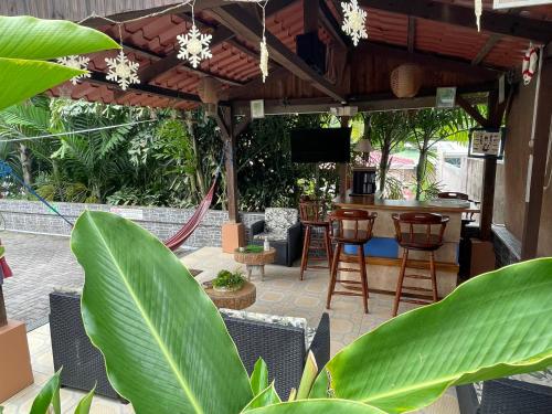 ห้องส่วนกลางสำหรับนั่งเล่น/ดูทีวี, LOFTSCACAO APARTMENTS, Villas Cacao, near to Playa Bonita Limón (LOFTSCACAO APARTMENTS, Villas Cacao, near to Playa Bonita Limon) in ปลายาโกเกลส
